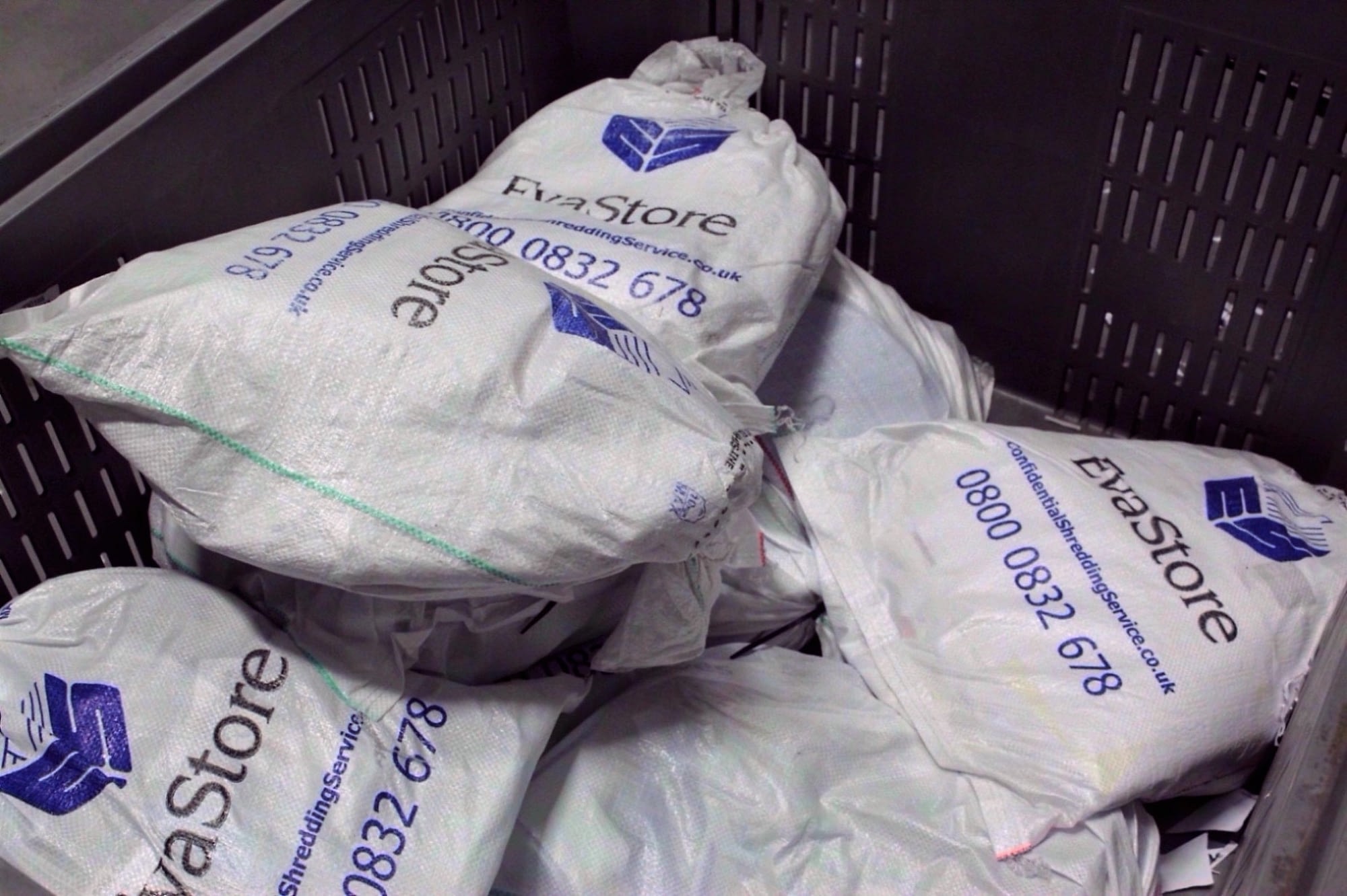 Bags of Shredded Documents