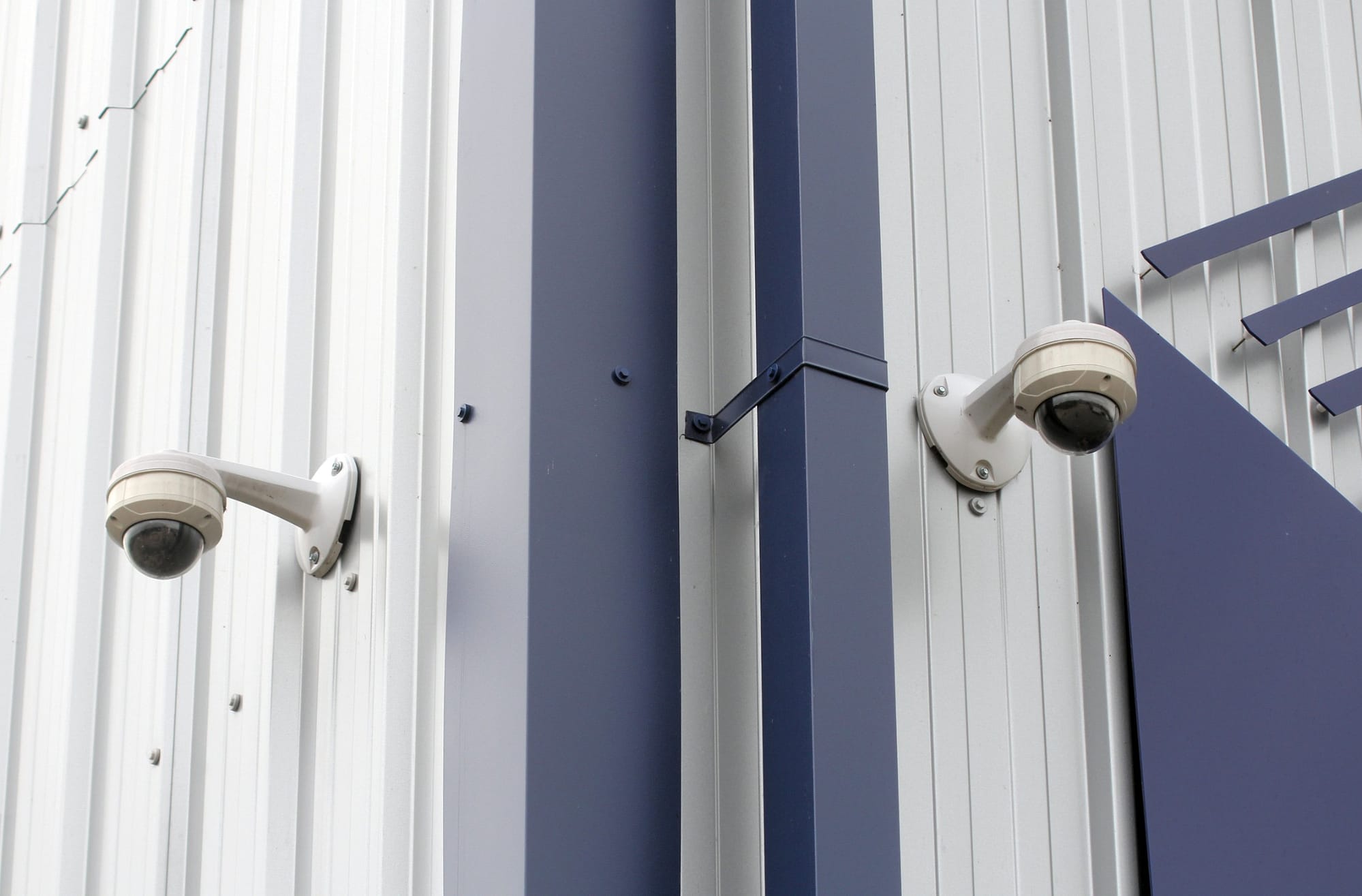Secure storage facility with CCTV